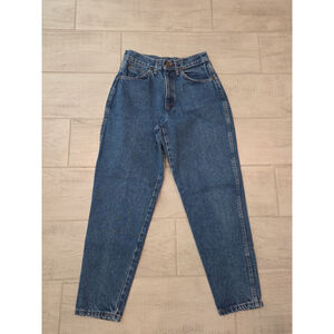 Chic Women's Size 9P High Waist Mom Jeans Tapered Vintage